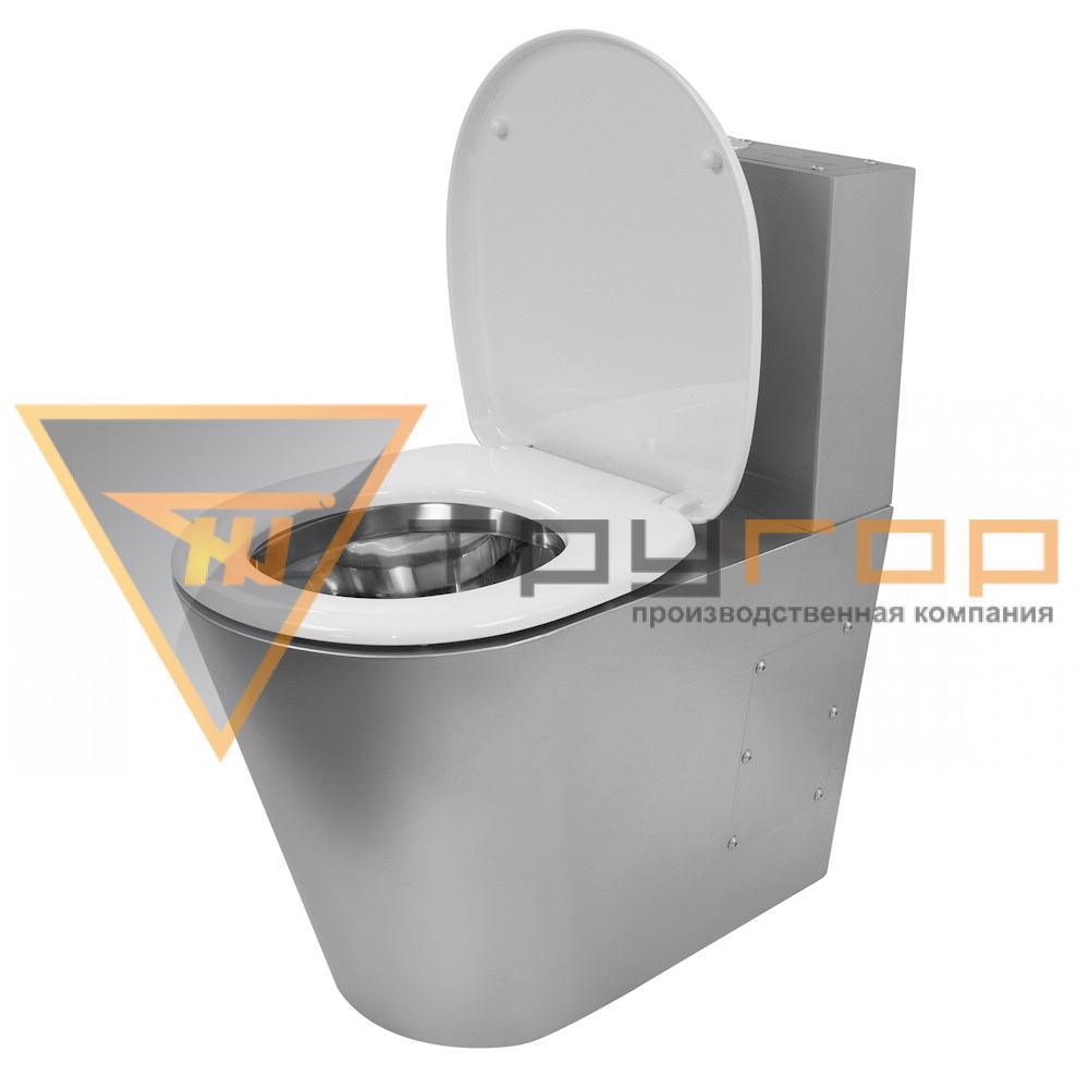 Унитаз напольный с баком антивандальный